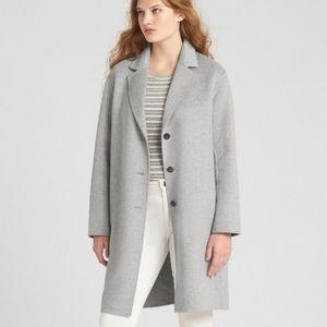 wool blend coat gap